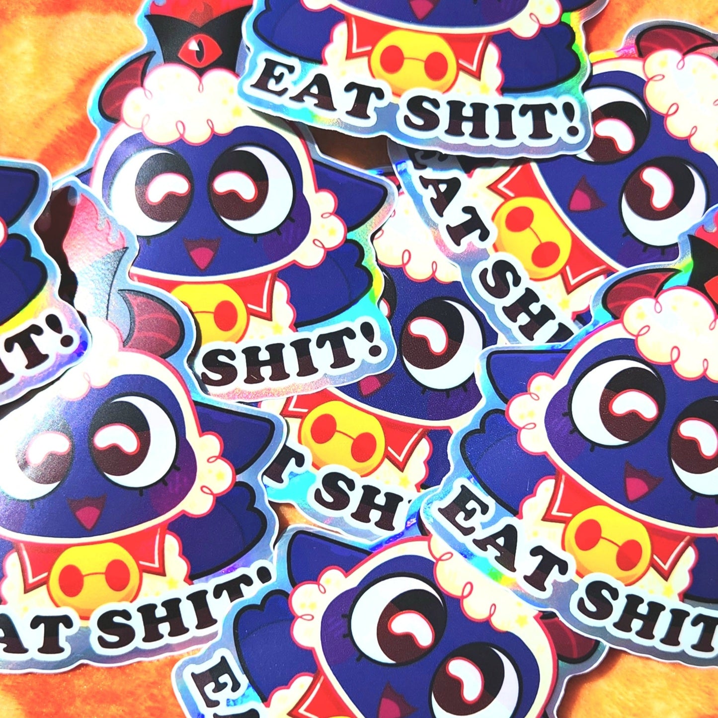 Cult of the Lamb Holographic Sticker