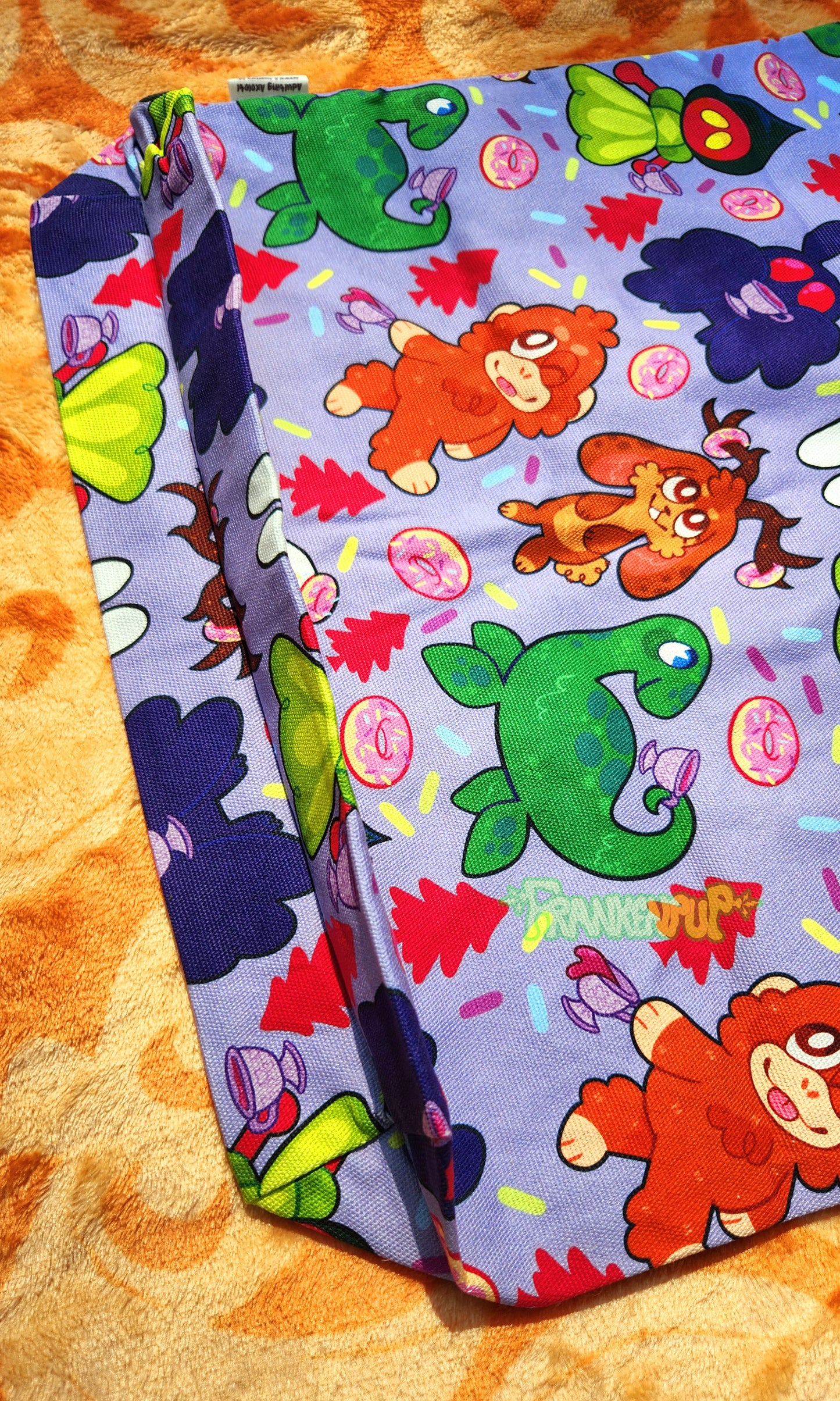 Cryptid Tea Party Eco Friendly Reusable Tote Bag