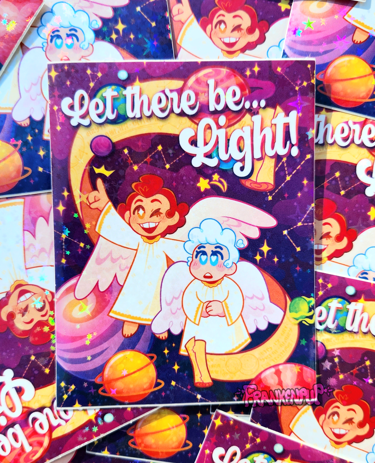Good Omens Vinyl Stickers - Ineffable Husbands