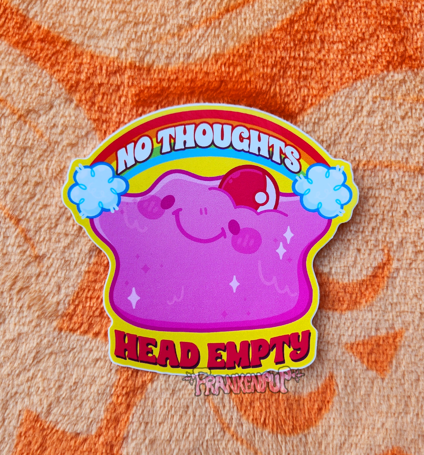 Ditto 'No Thoughts' Sticker