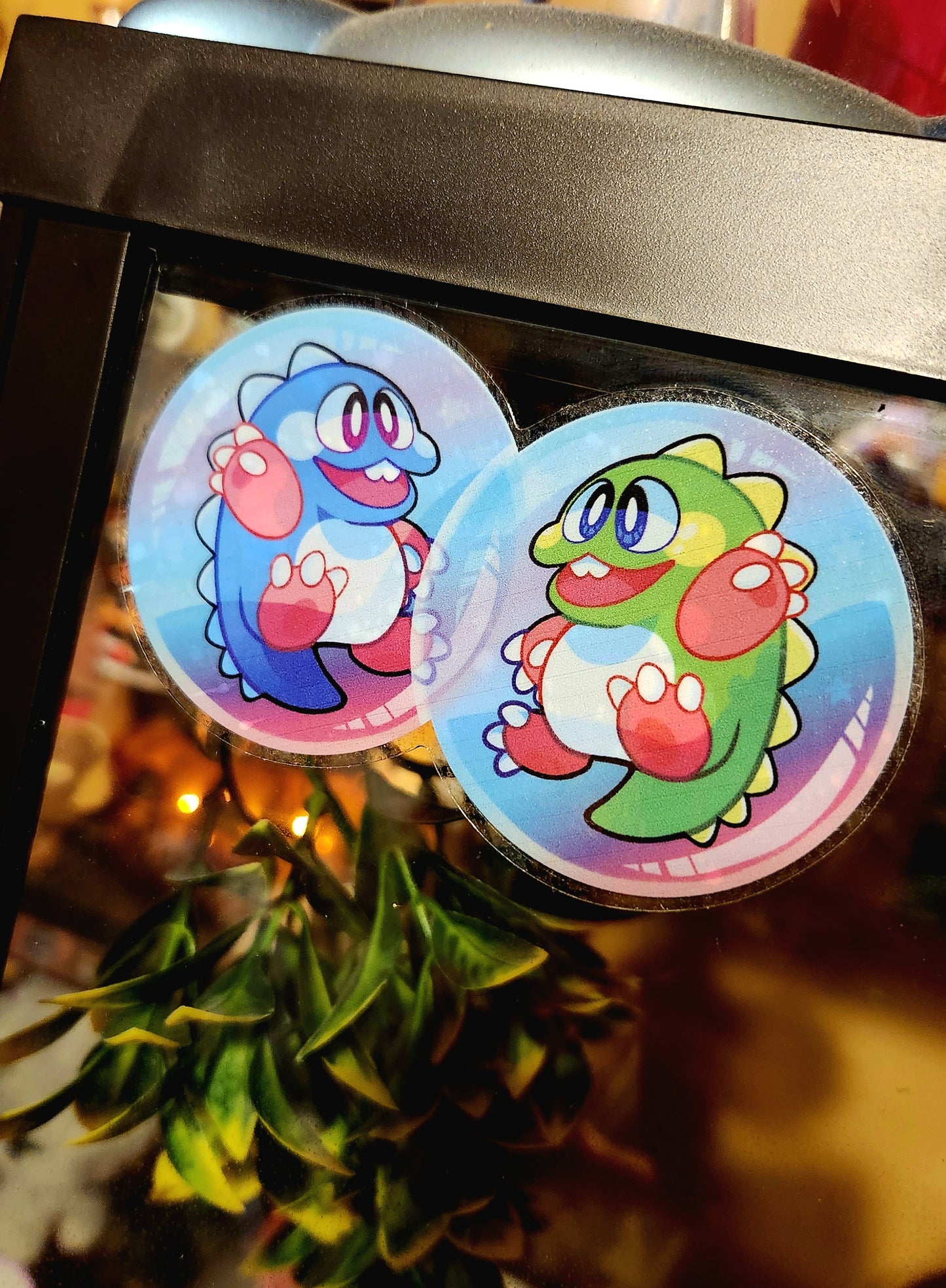 Bubble Bobble Transparent Sticker