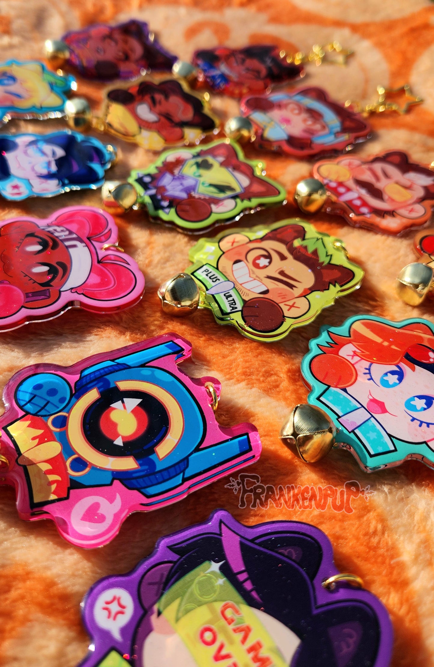 Nyapex Legends 3D bell keychains