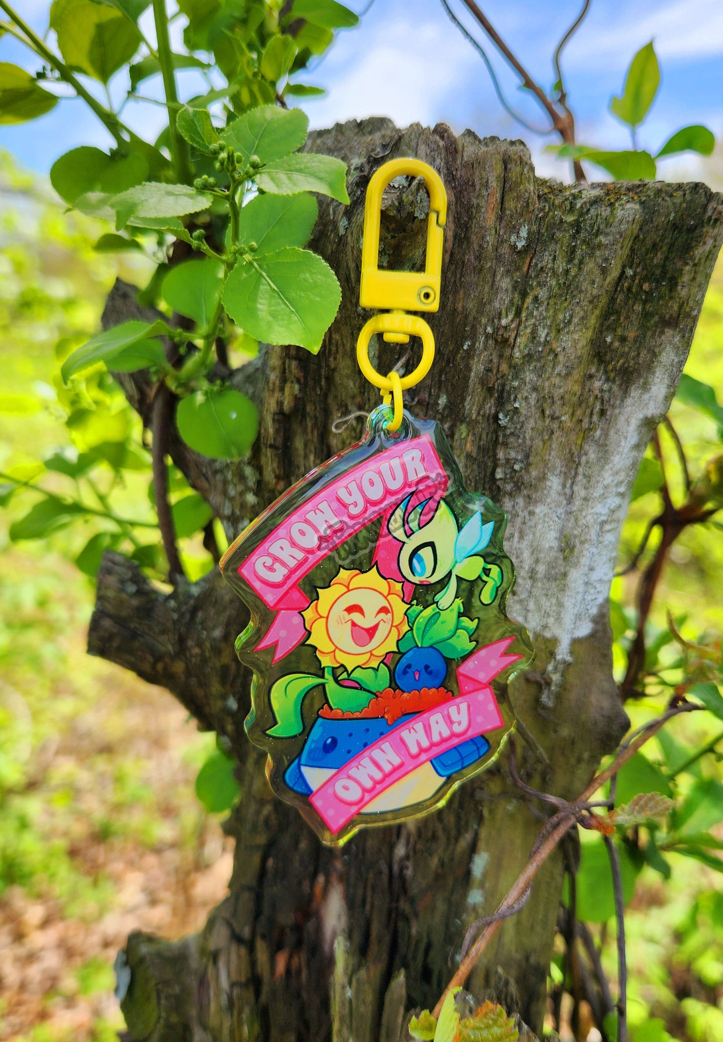 Grow your Own Way - Pokemon Keychain