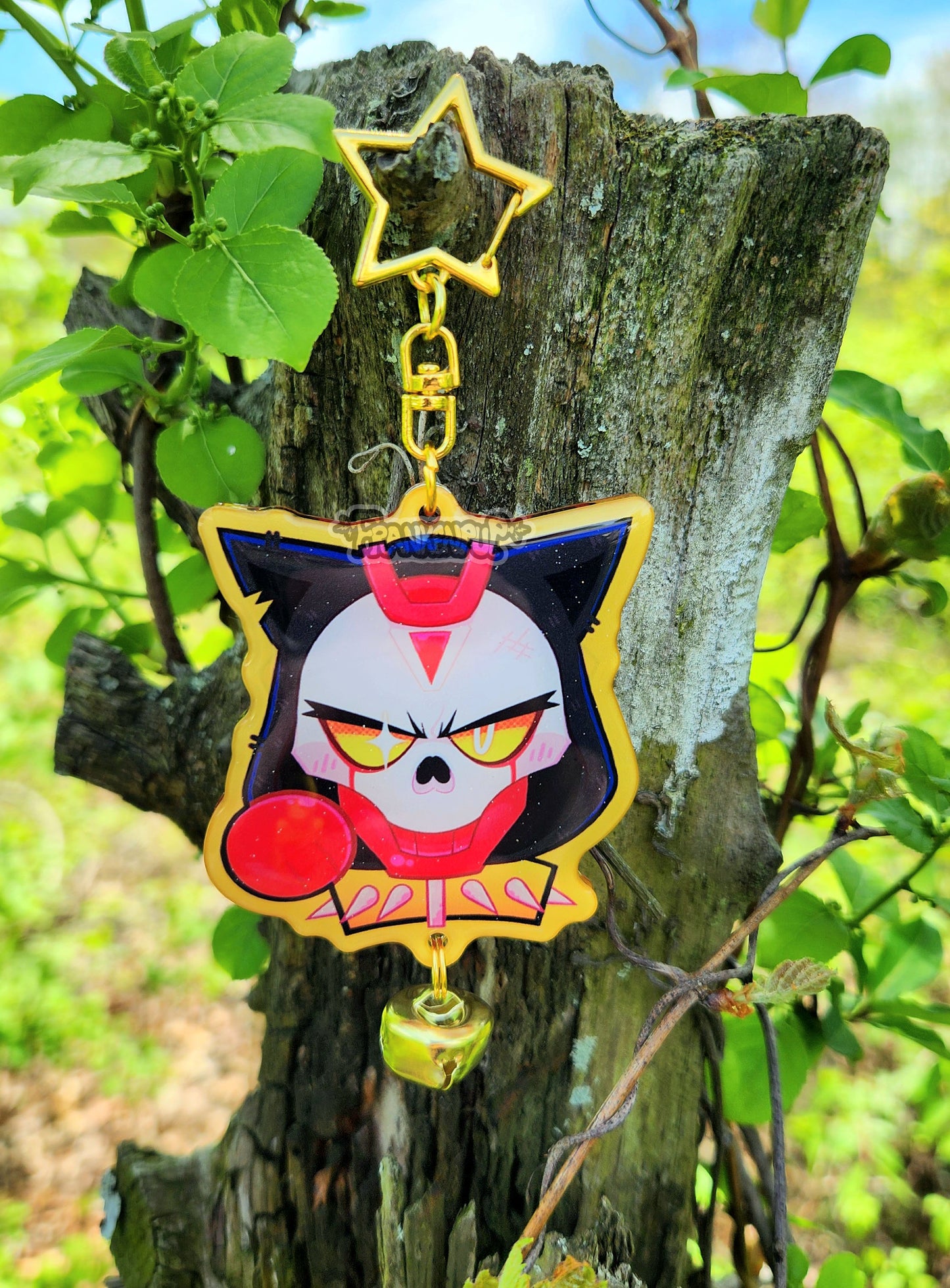 Nyapex Legends 3D bell keychains