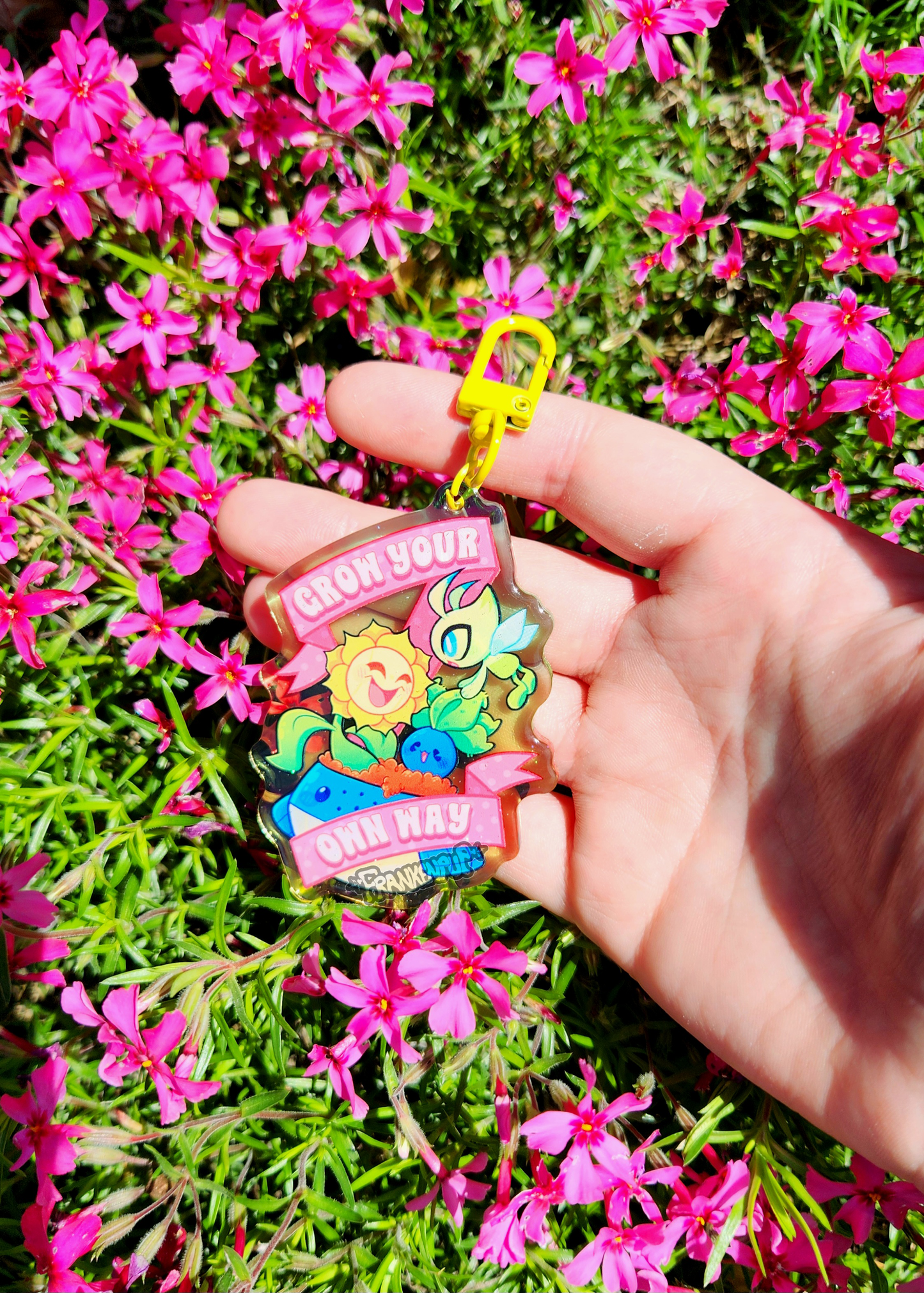 Grow your Own Way - Pokemon Keychain