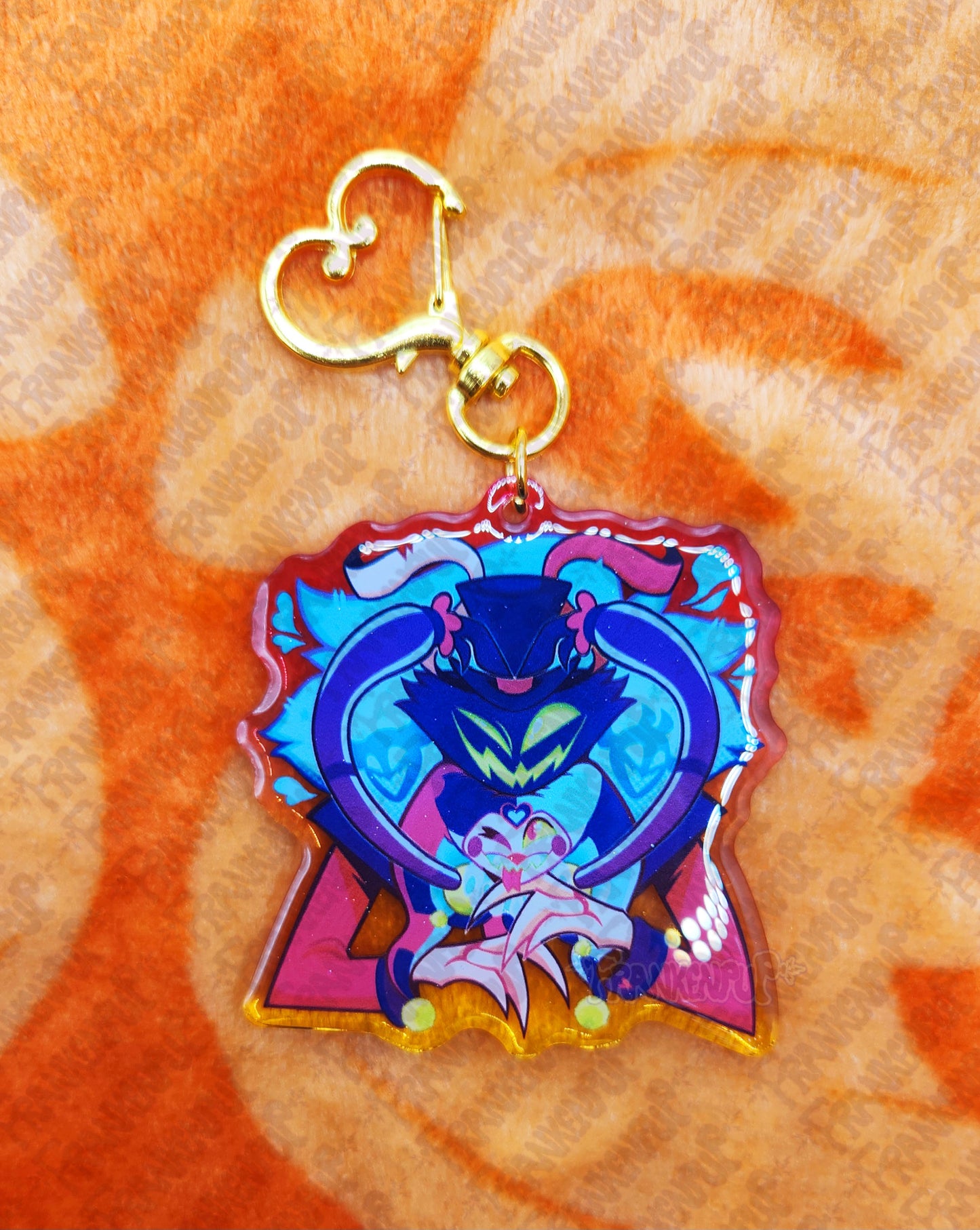 Asmodeus and Fizzarolli Keychain