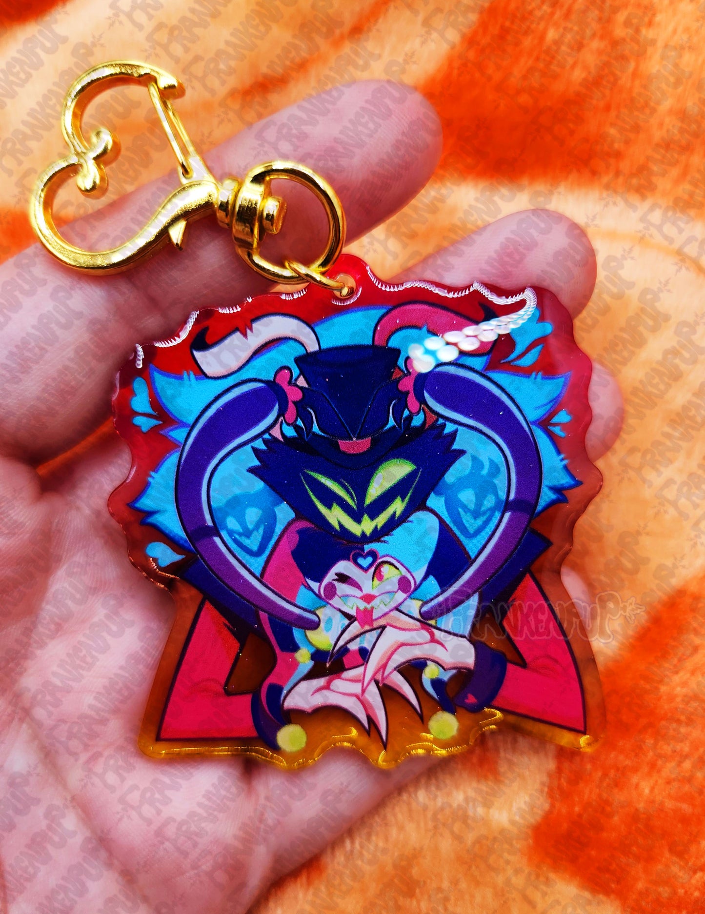 Asmodeus and Fizzarolli Keychain