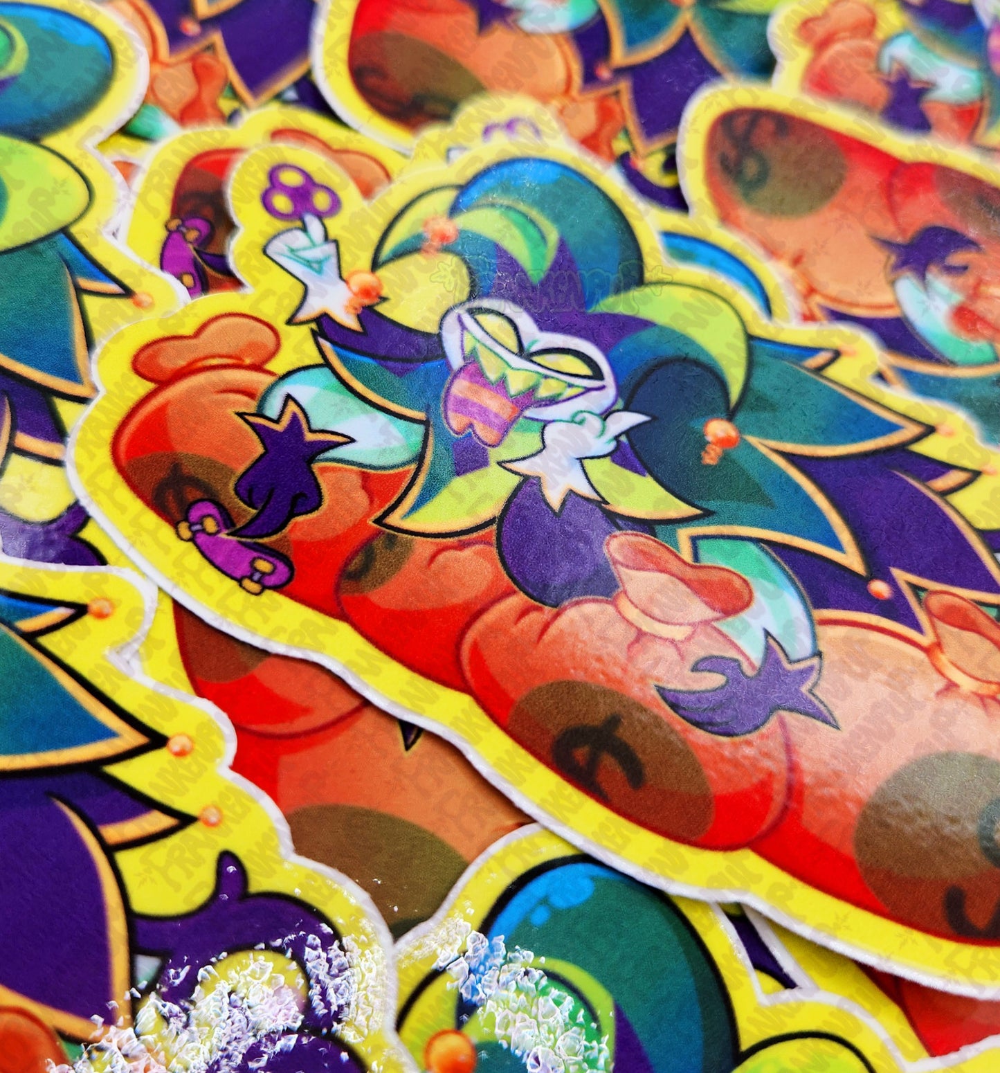 Mammon King of Greed Helluva Boss Sticker
