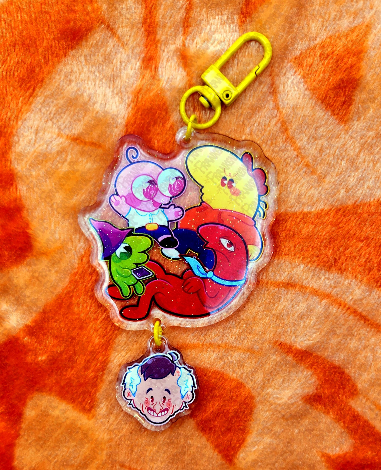 Smiling Friends Linking Charm