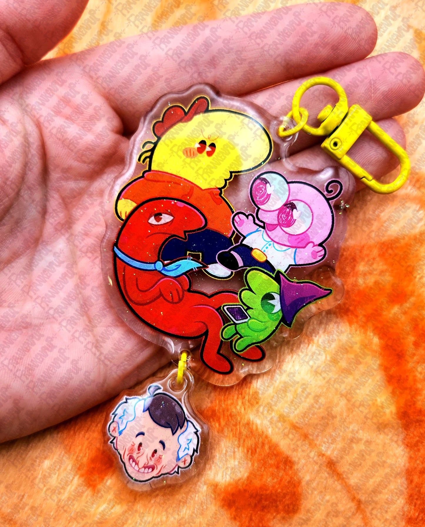 Smiling Friends Linking Charm