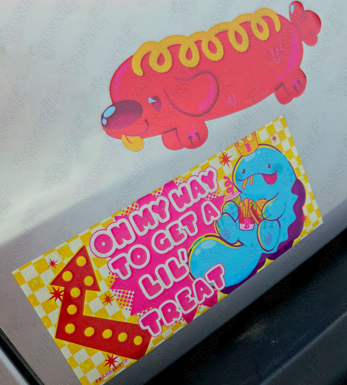 Hawt Dawg Bumper Sticker