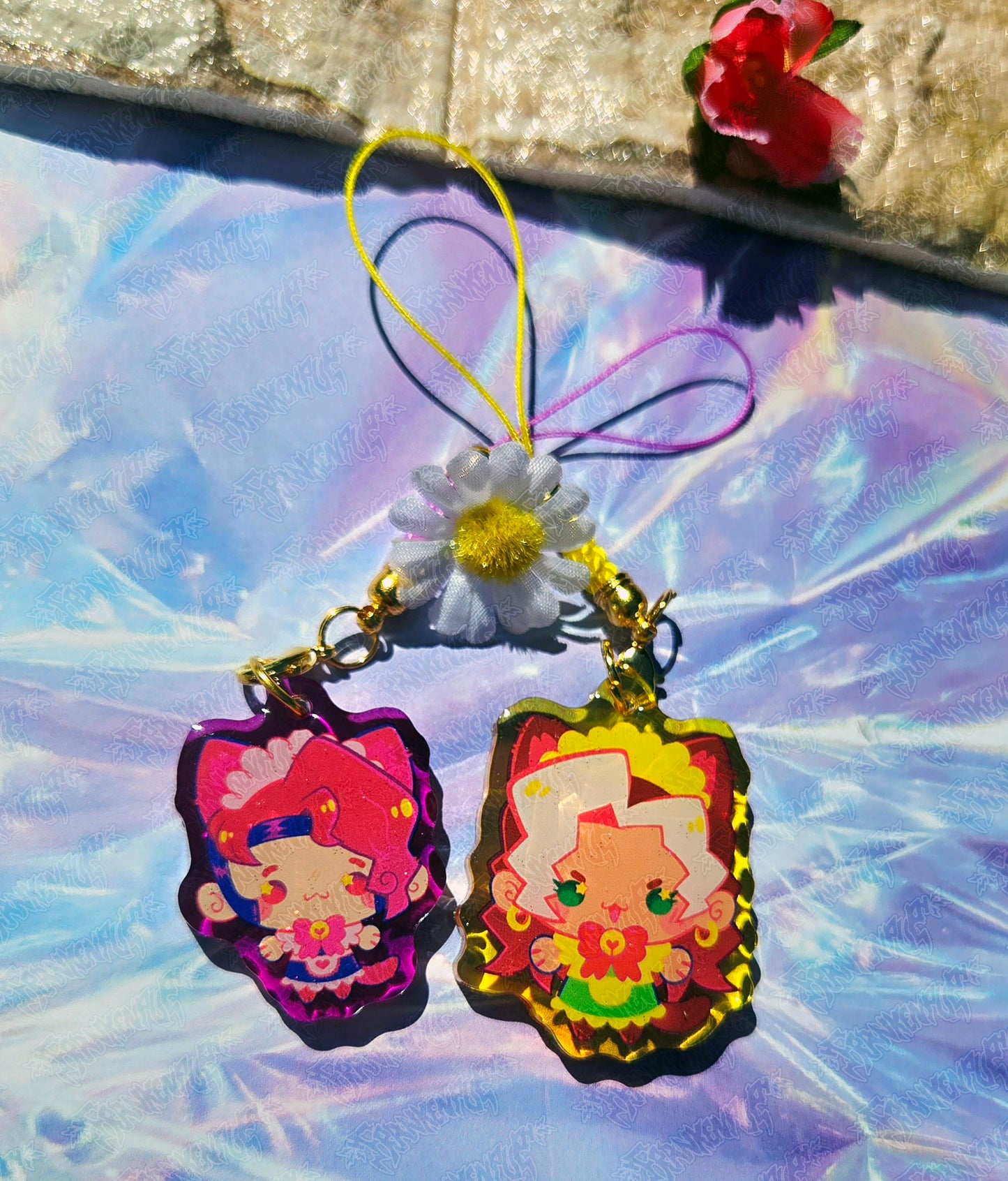 Rivals Maid Cafe keychains