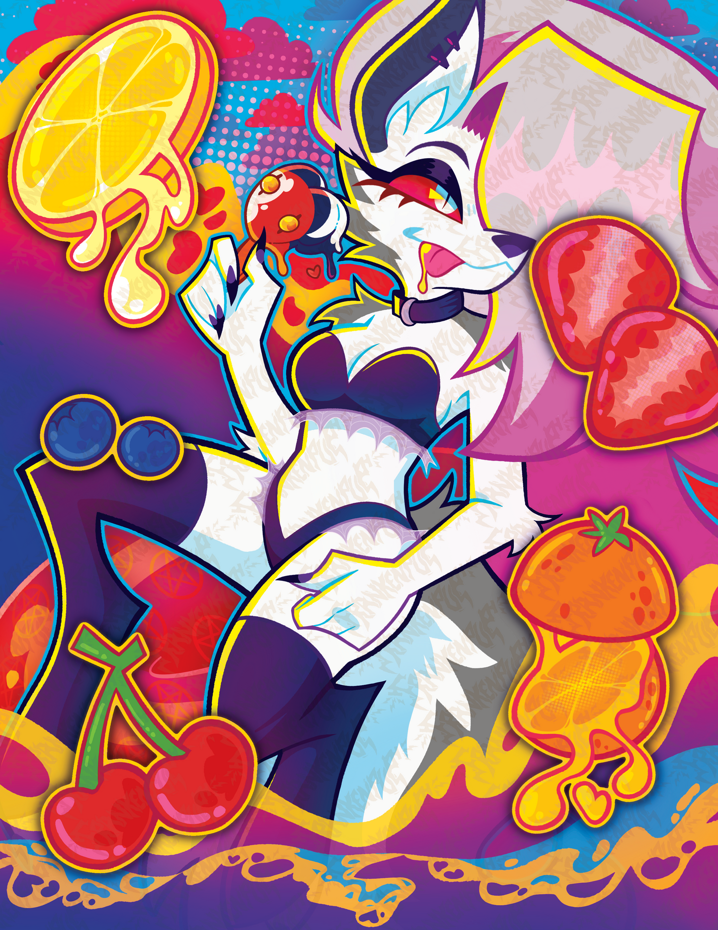 Helluva Boss Luna Beach Episode - Print