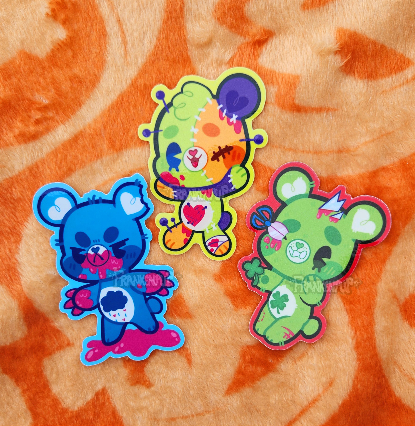 Scare Bears, Care Bears Vinyl Stickers