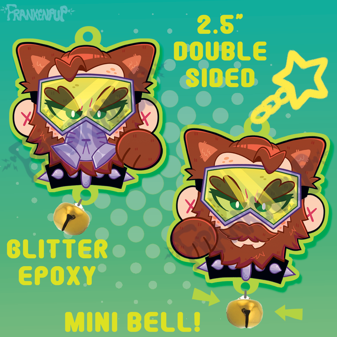 Nyapex Legends 3D bell keychains