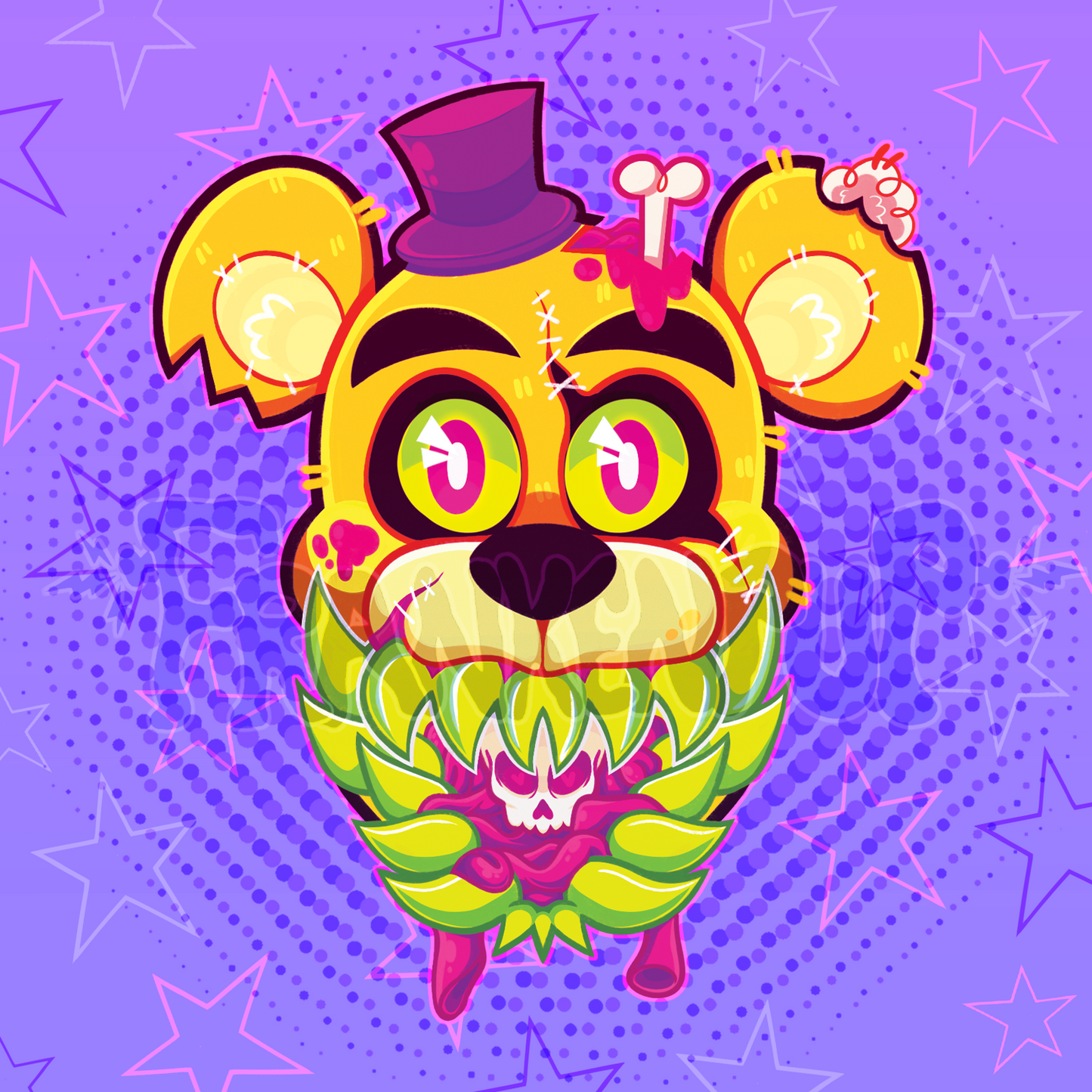 Five Nights at Freddy's Vinyl Stickers