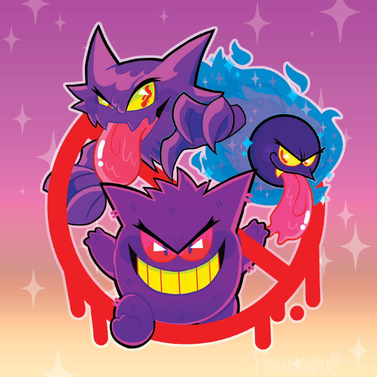 Ghostbusters Trio Vinyl Sticker