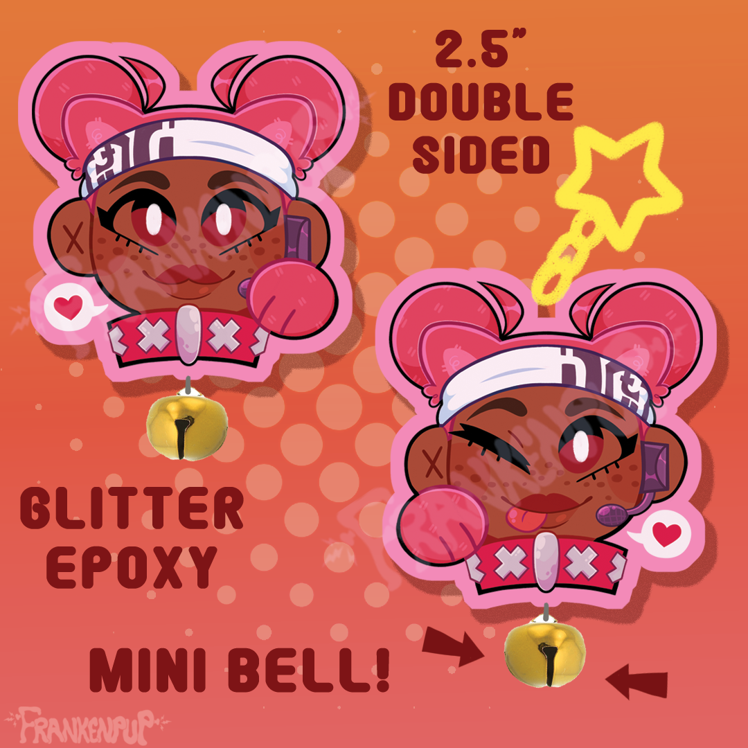 Nyapex Legends 3D bell keychains