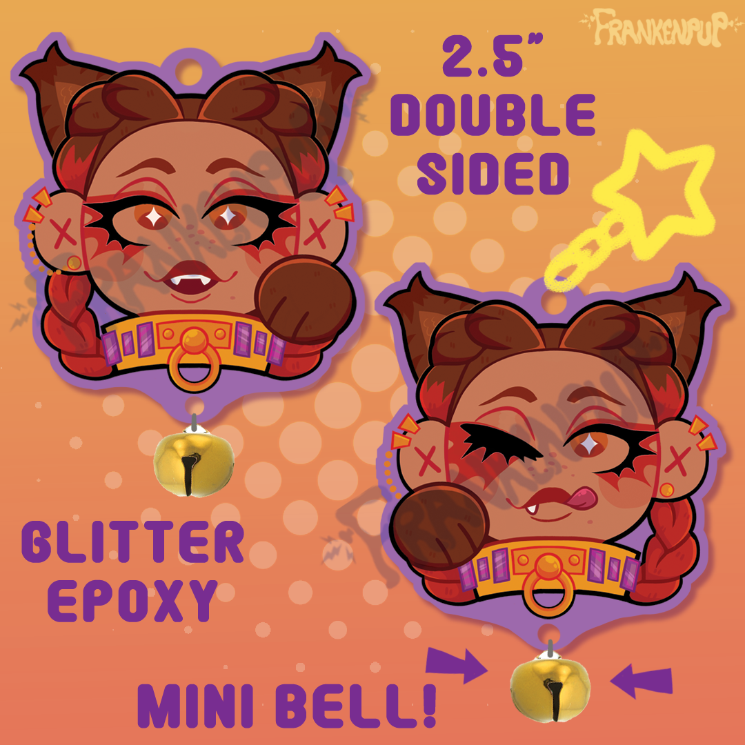 Nyapex Legends 3D bell keychains