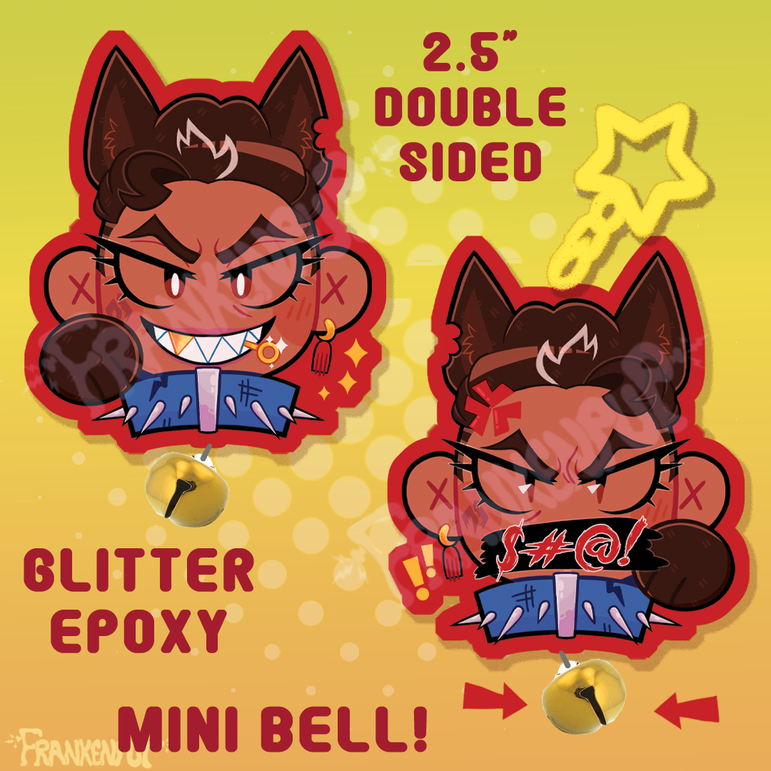 Nyapex Legends 3D bell keychains