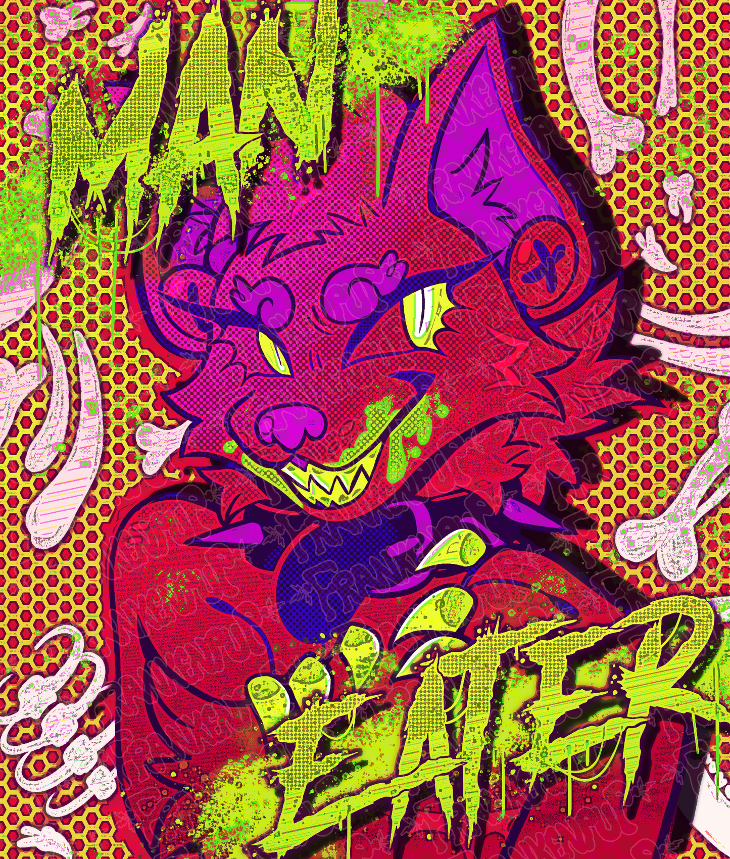 Man Eater Print