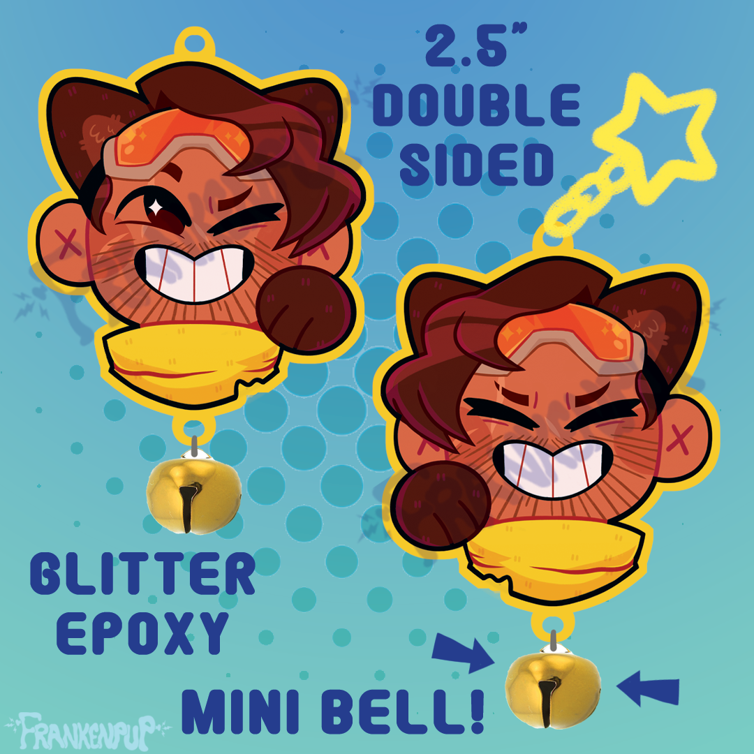 Nyapex Legends 3D bell keychains