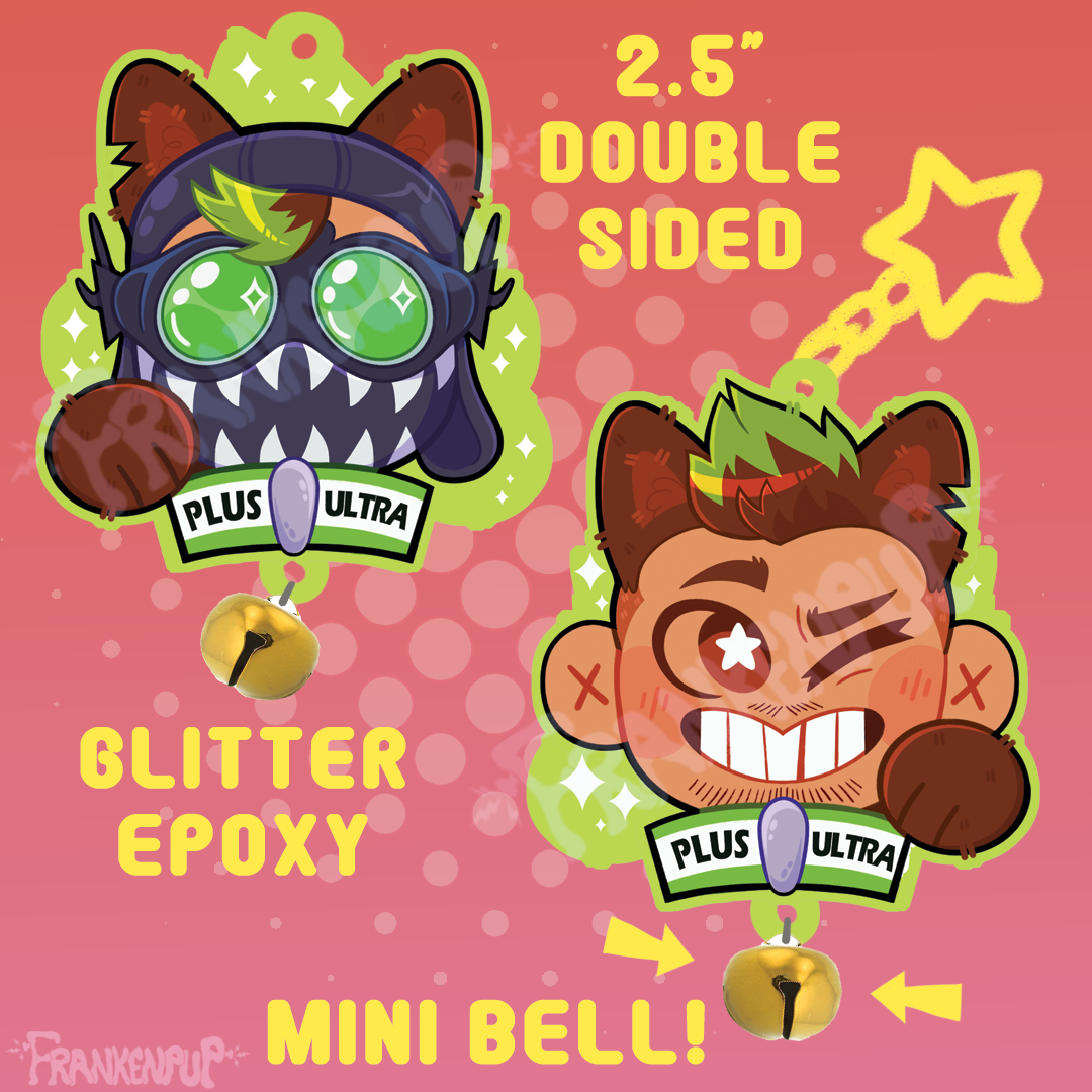 Nyapex Legends 3D bell keychains