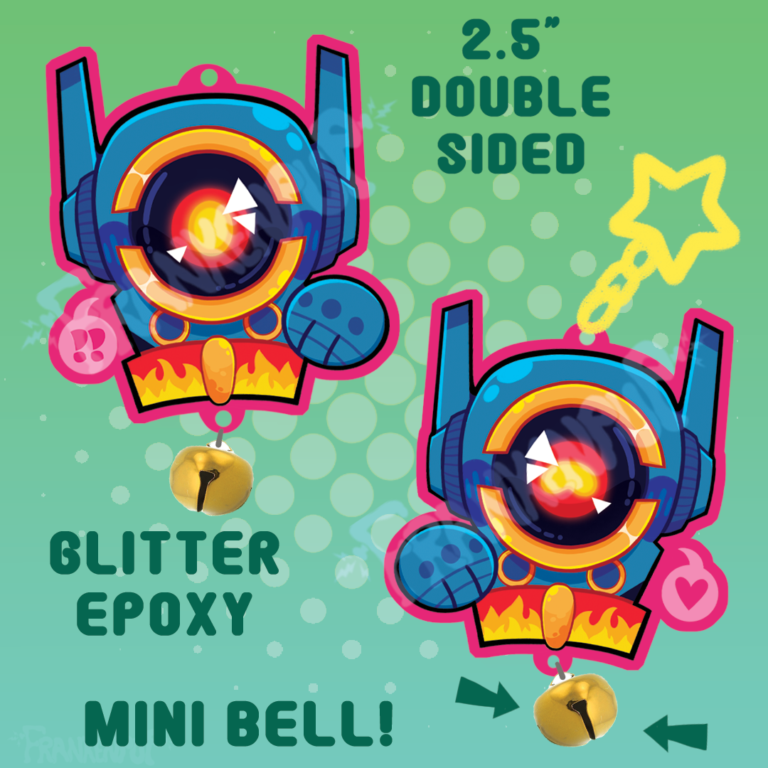 Nyapex Legends 3D bell keychains