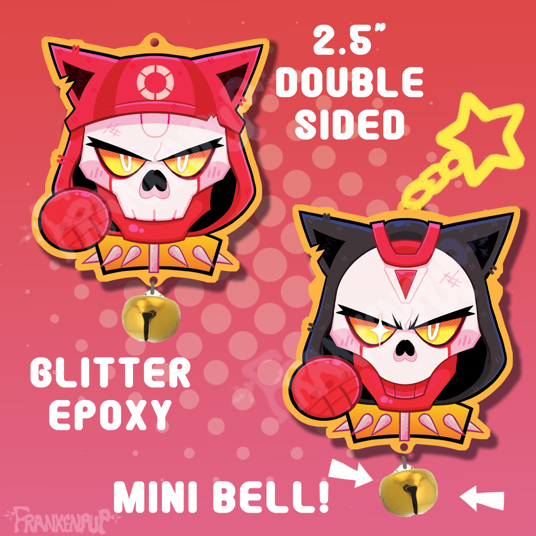 Nyapex Legends 3D bell keychains