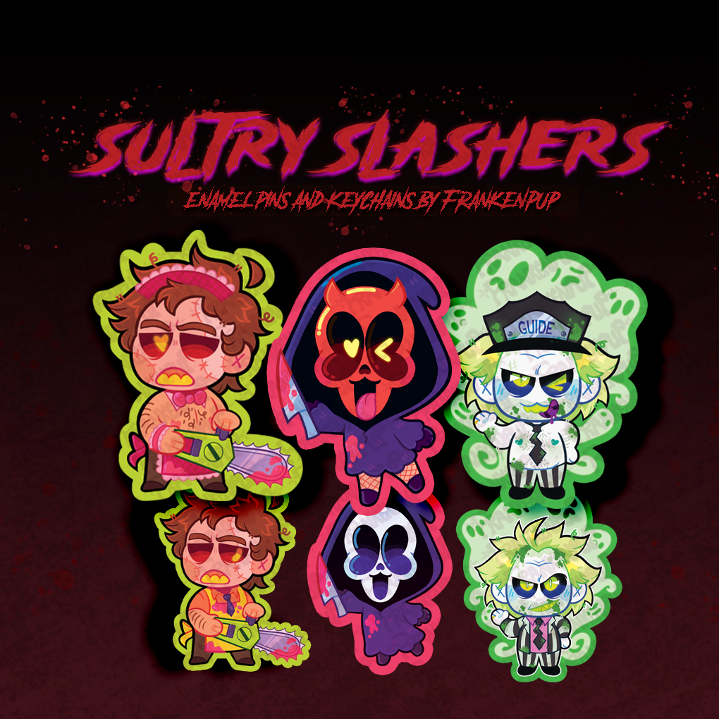 Sultry Slashers Keychains