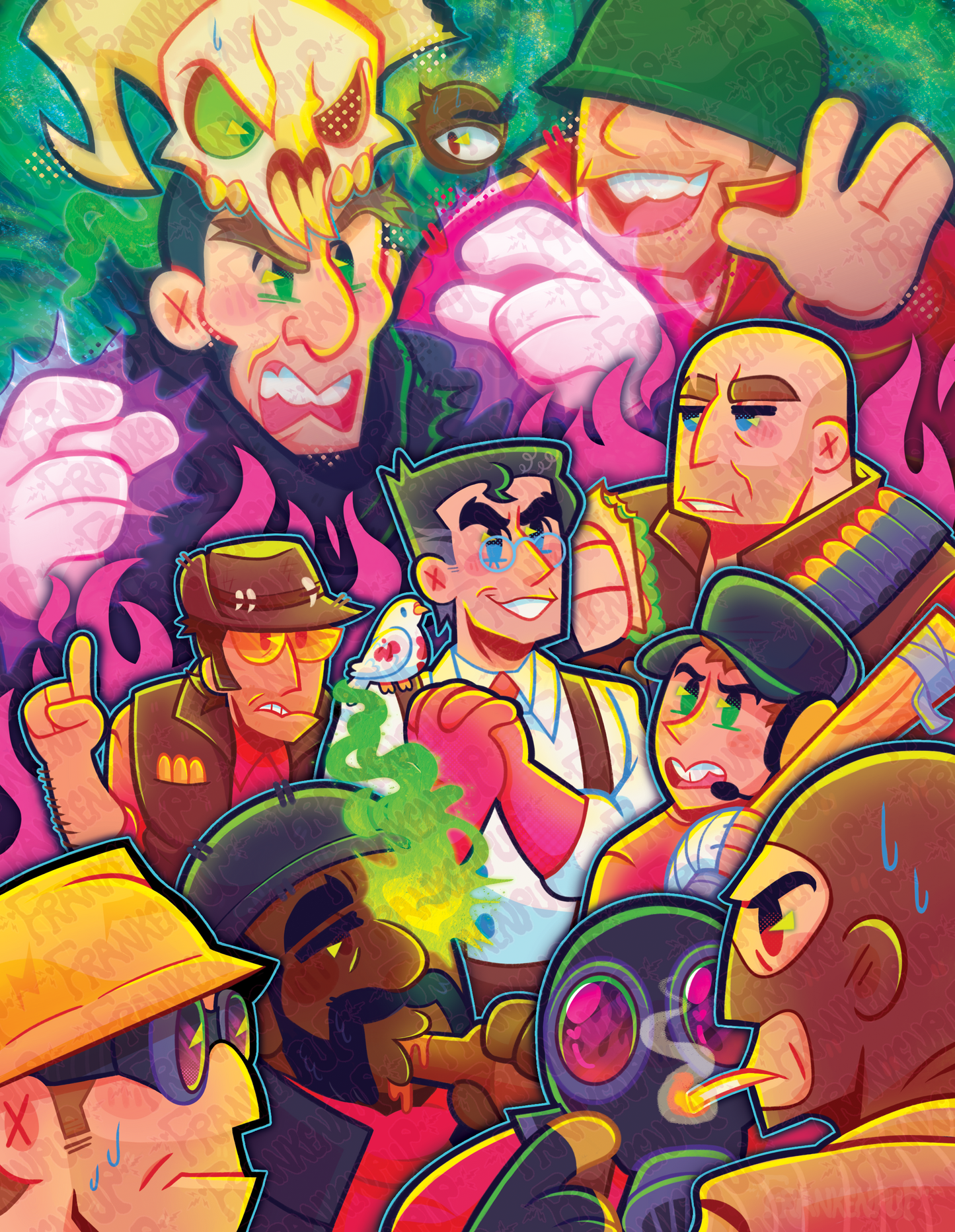 Hello Merasmus! TF2 Print
