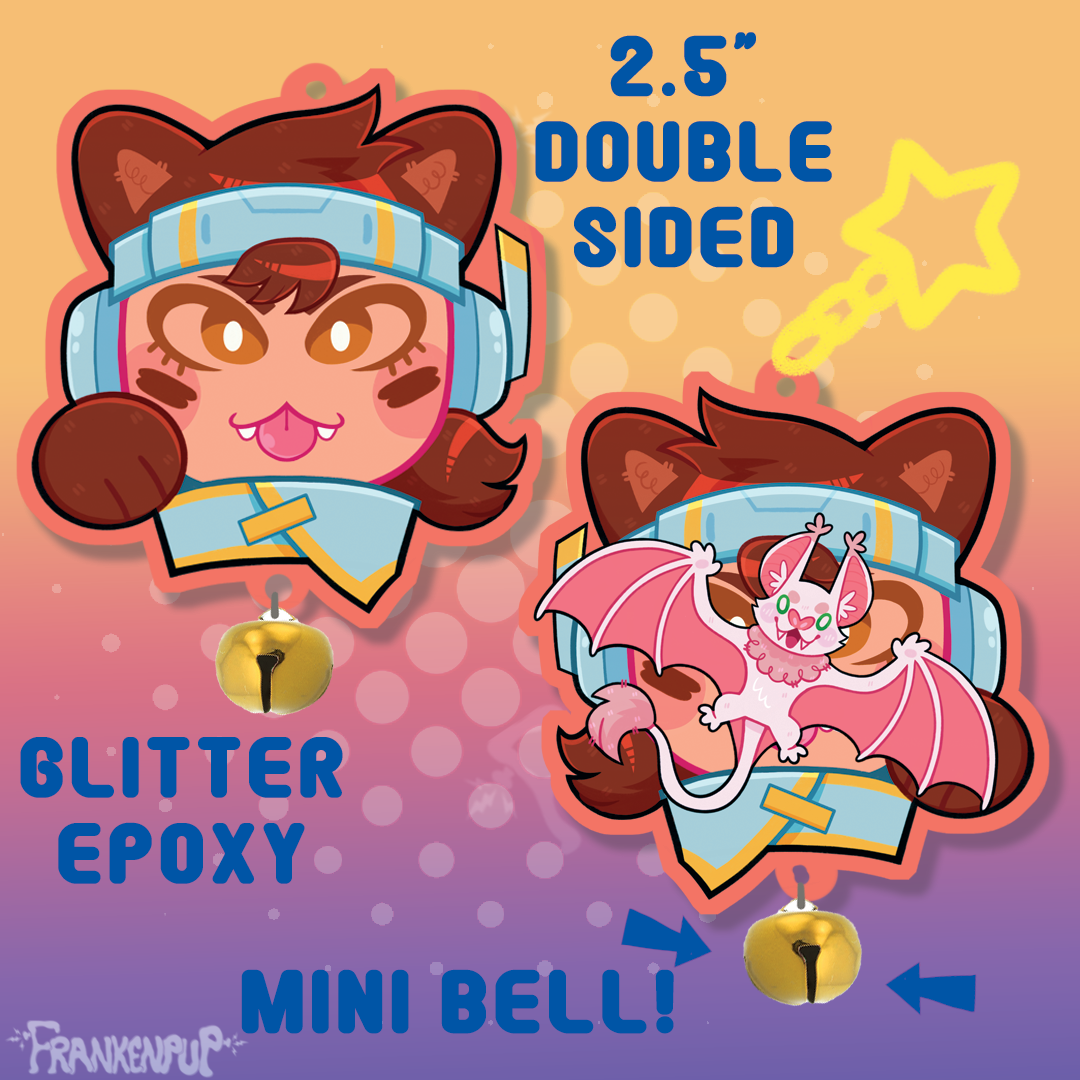 Nyapex Legends 3D bell keychains