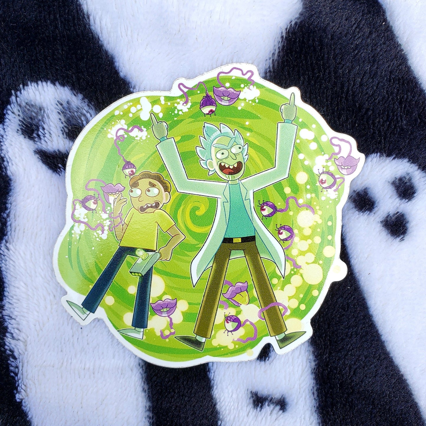 Rick and Morty Vinyl Sticker