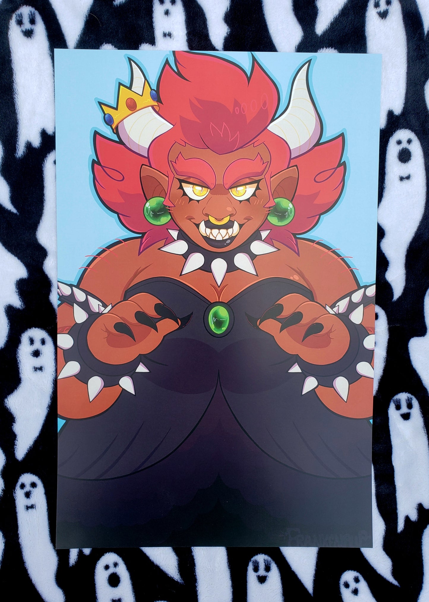 Bowsette Print