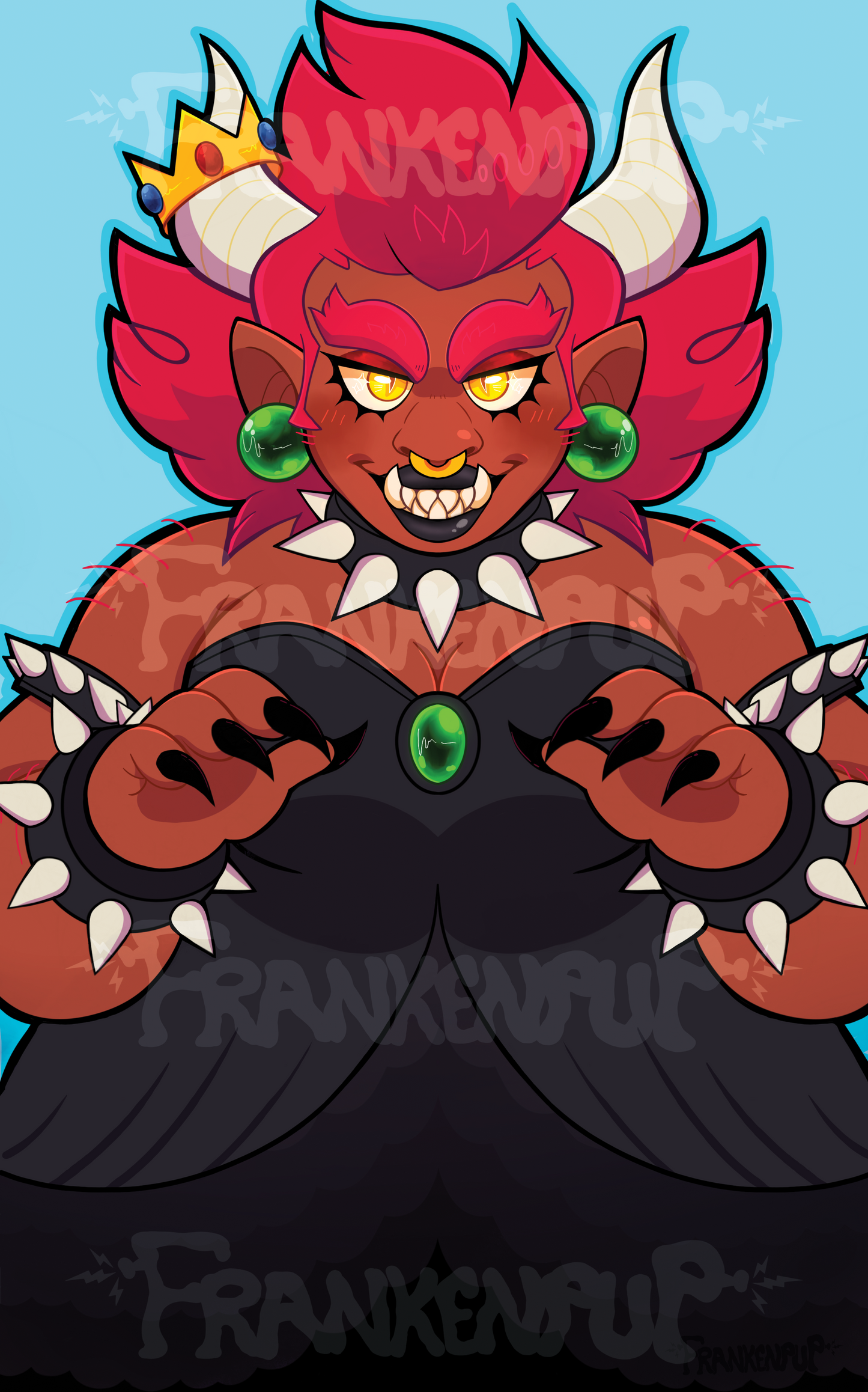 Bowsette Print