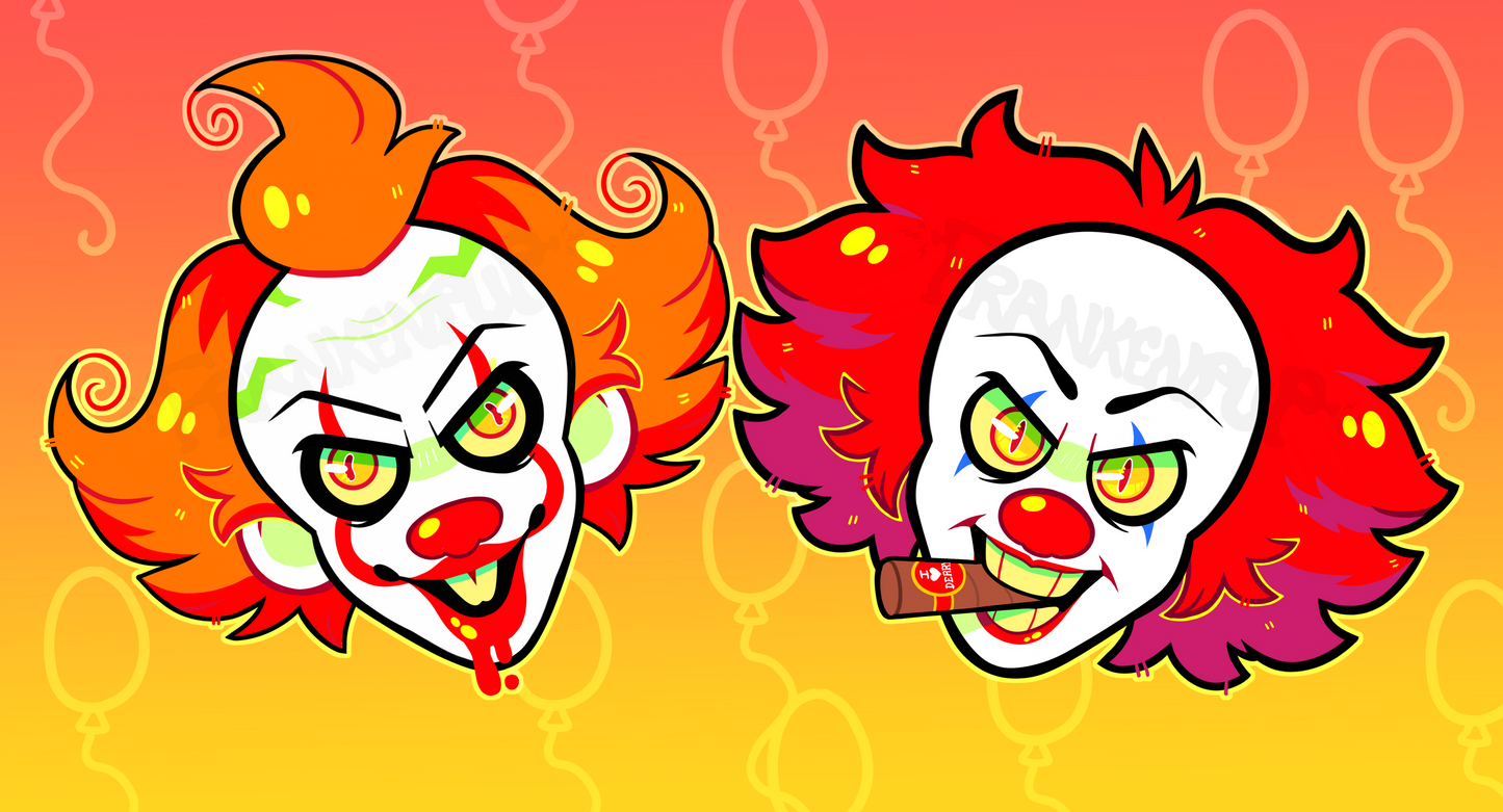 Pennywise Vinyl Stickers