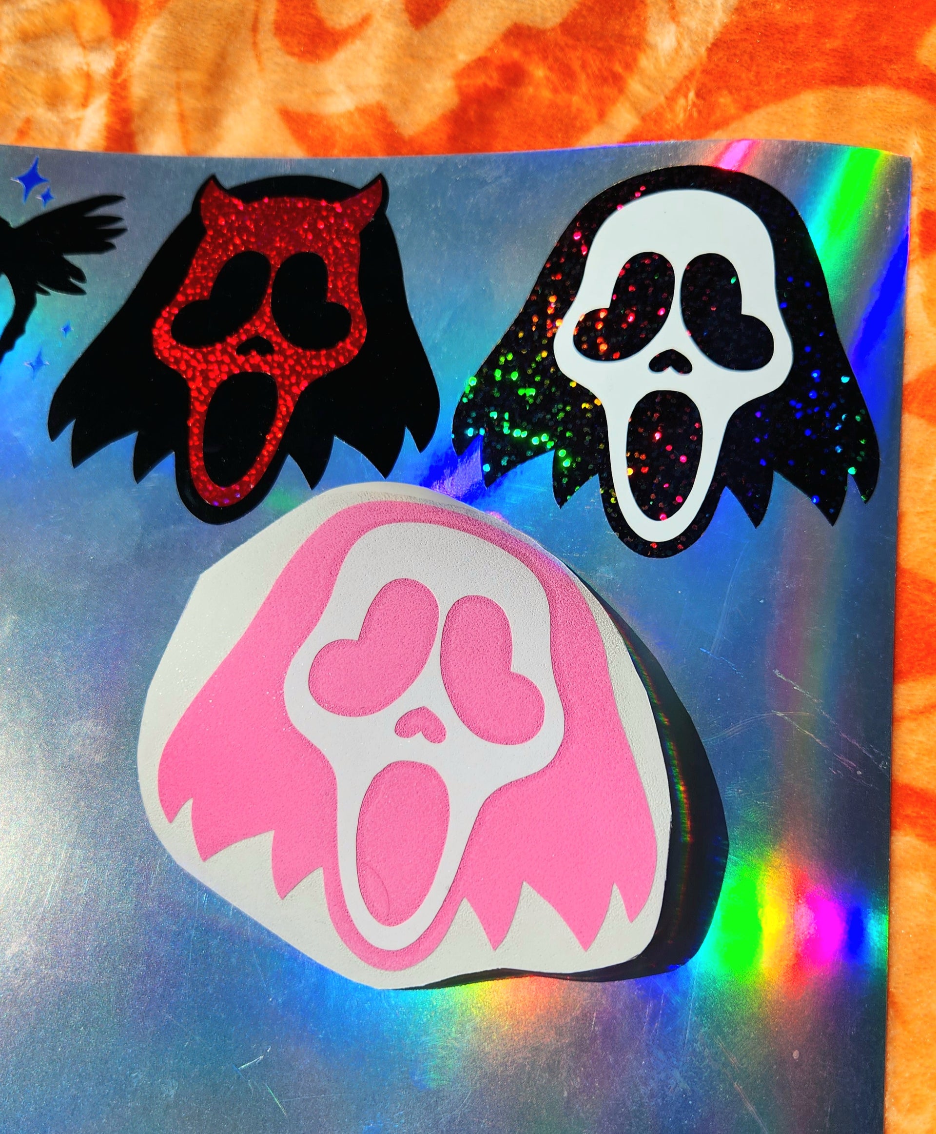 Ghost Face Vinyl Decals