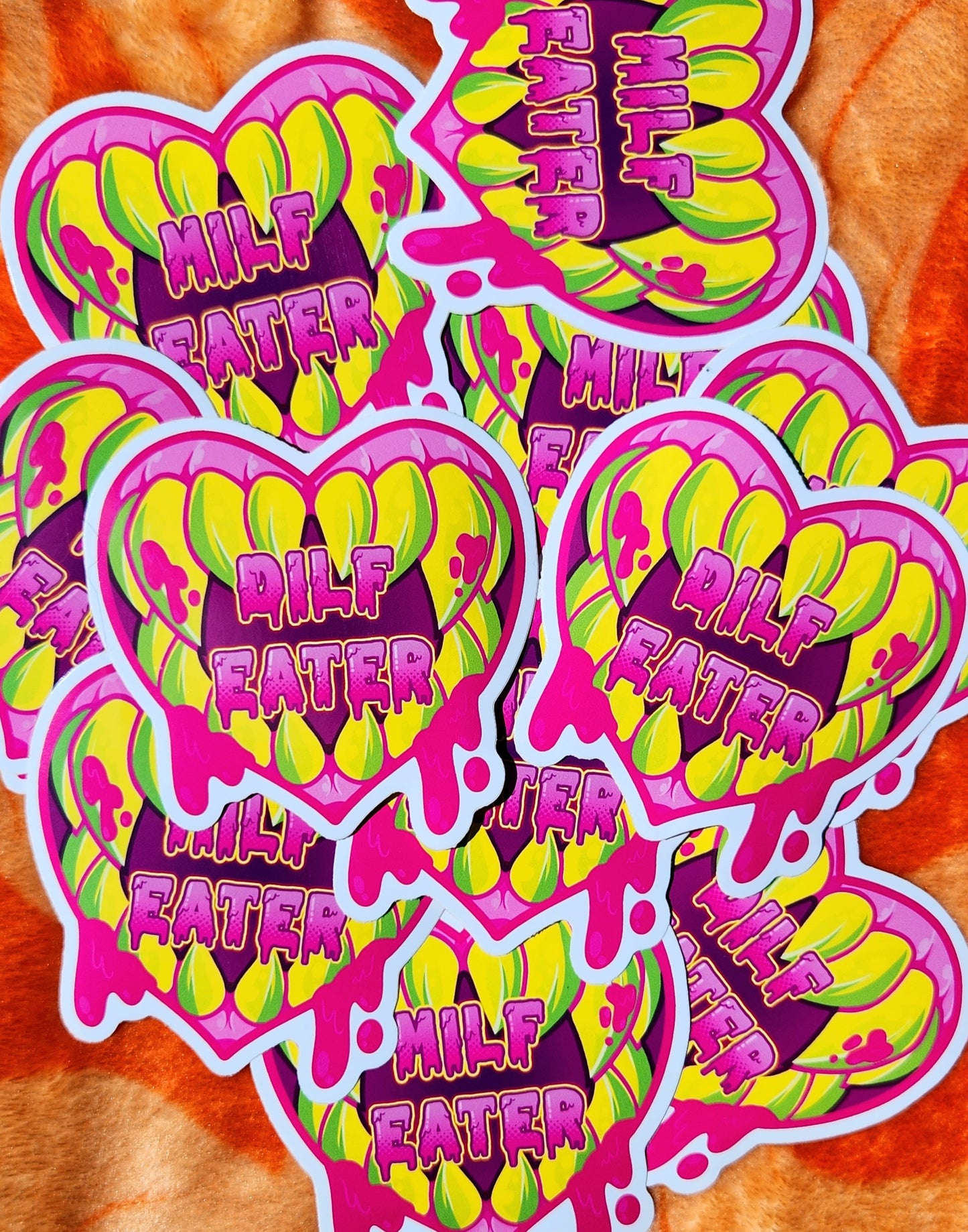 DILF / MILF Eater Stickers