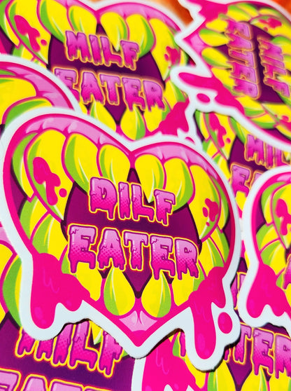 DILF / MILF Eater Stickers