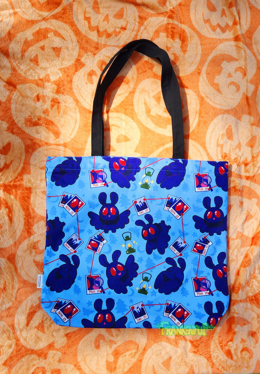Mothman Eco Friendly Reusable Tote Bag