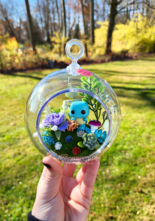 Squirtle Hanging Terrarium