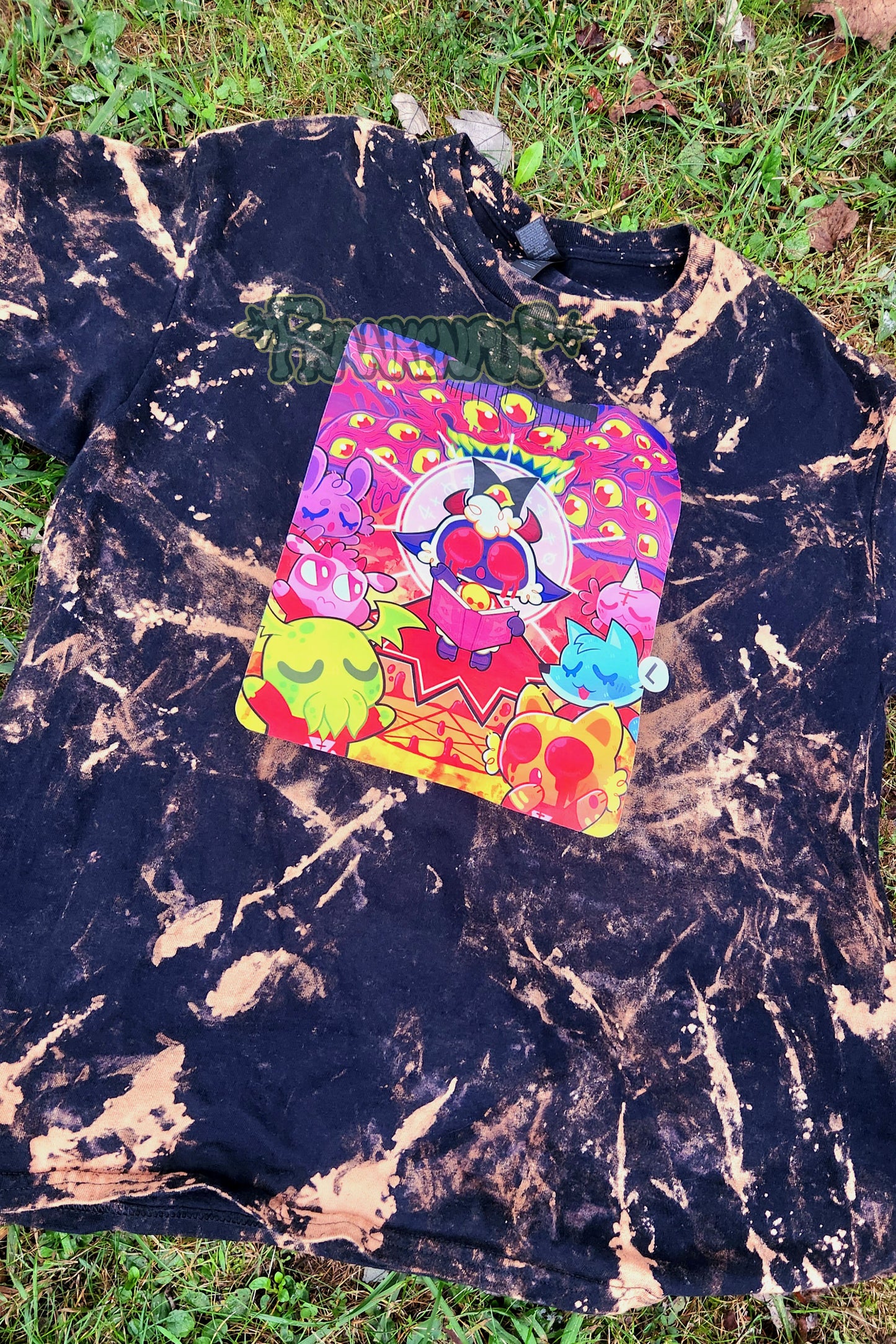 Smiling Friends Hand Dyed T-shirt