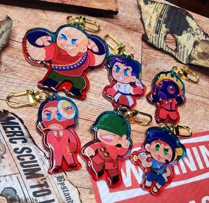 Team Fortress 2 Double Sided Keychains