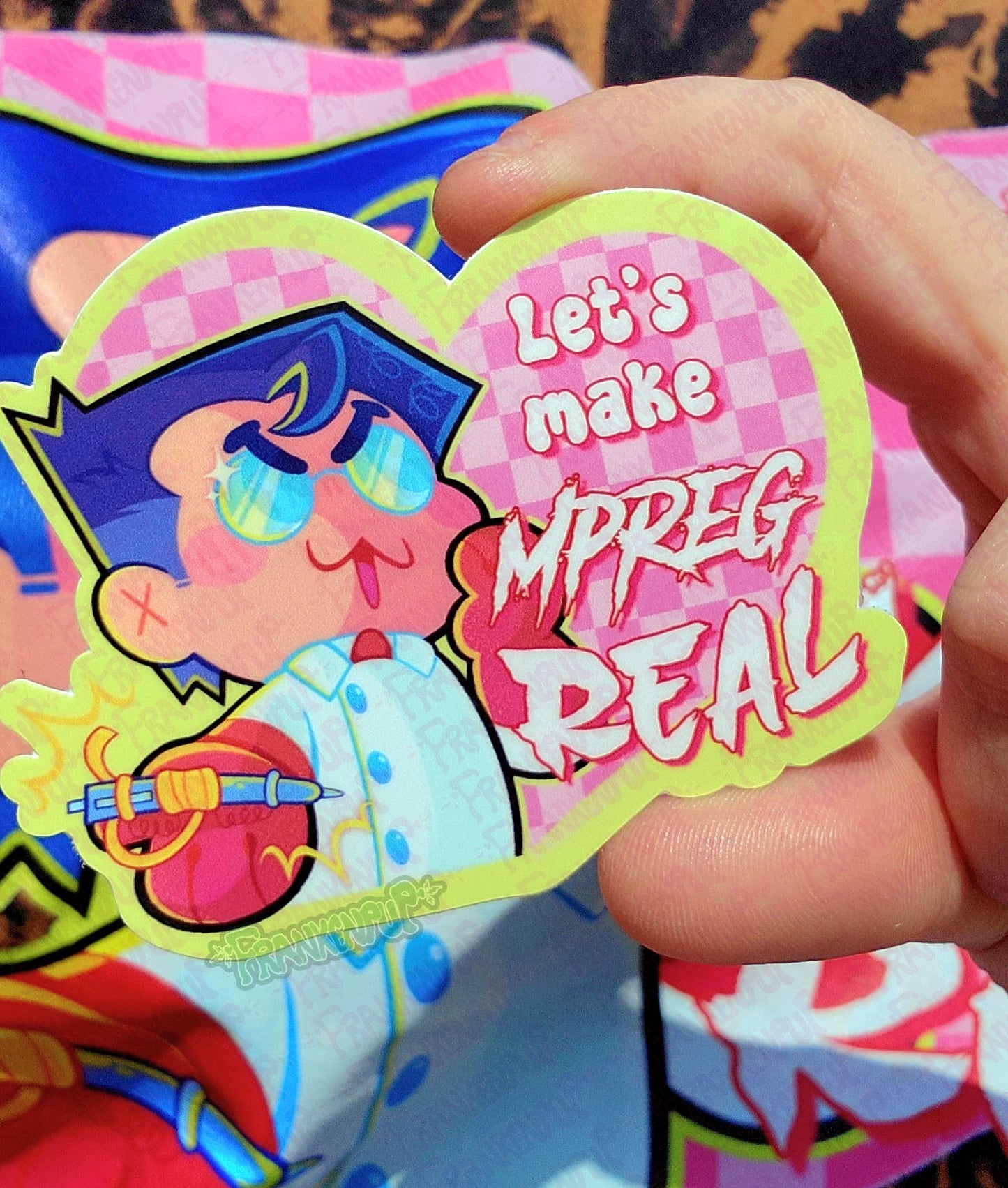 Team Fortress 2 - Mpreg inspired Stickers