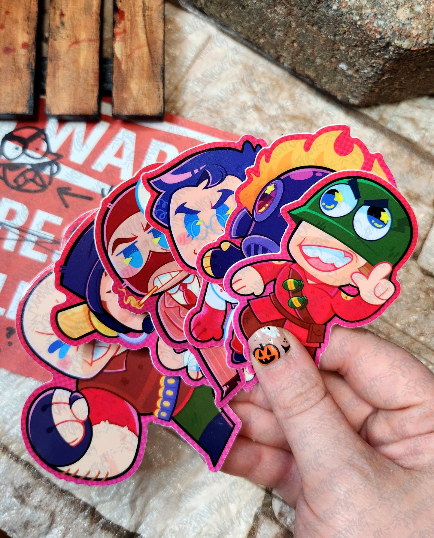 Team Fortress 2 Red Team Stickers