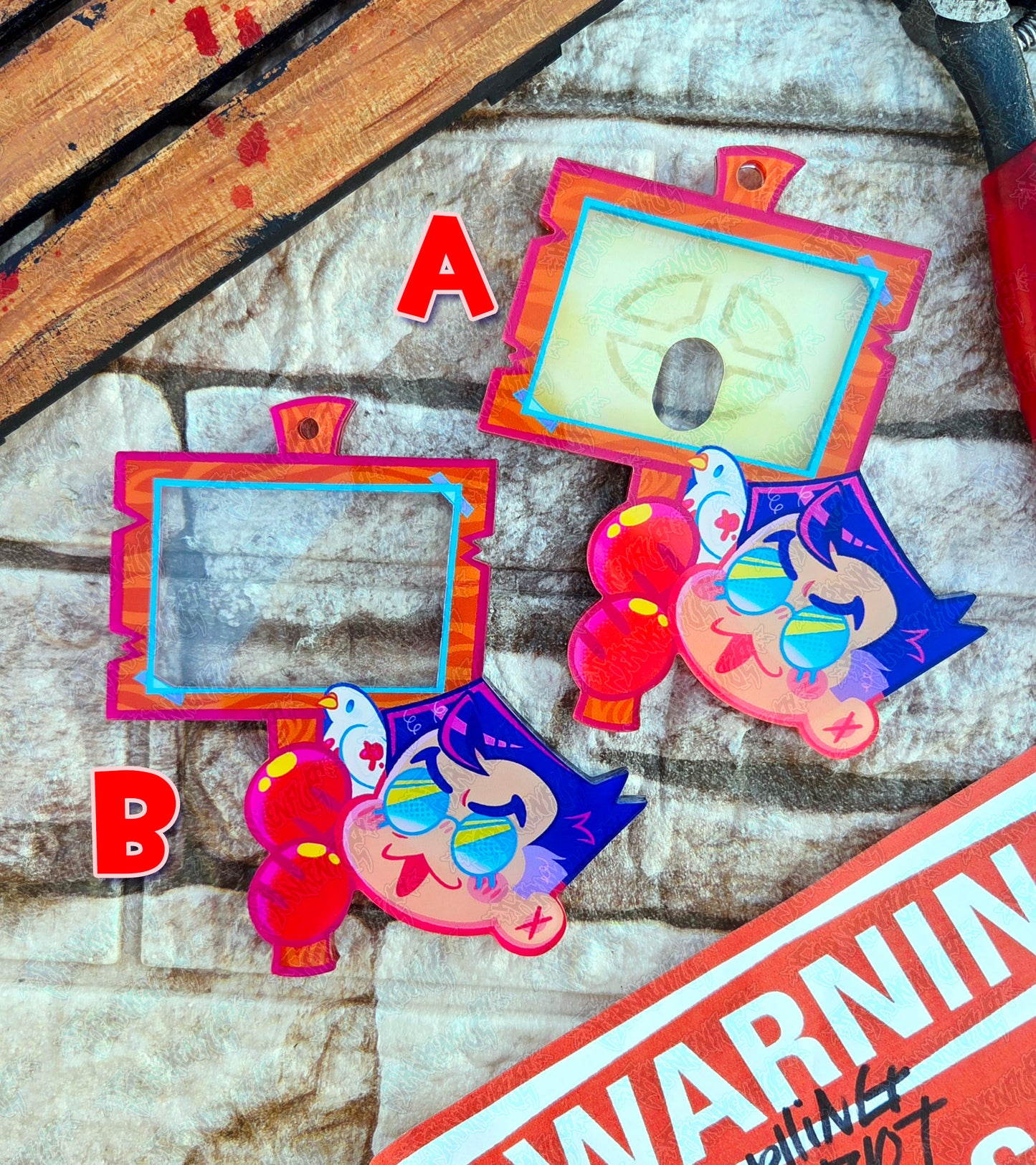 TF2 - Conscientious Objector Photocard Keychains