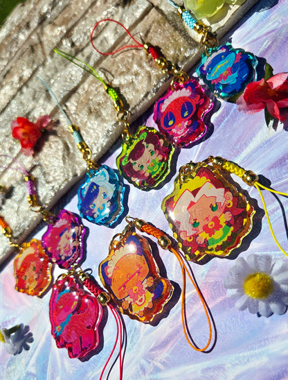 Rivals Maid Cafe keychains