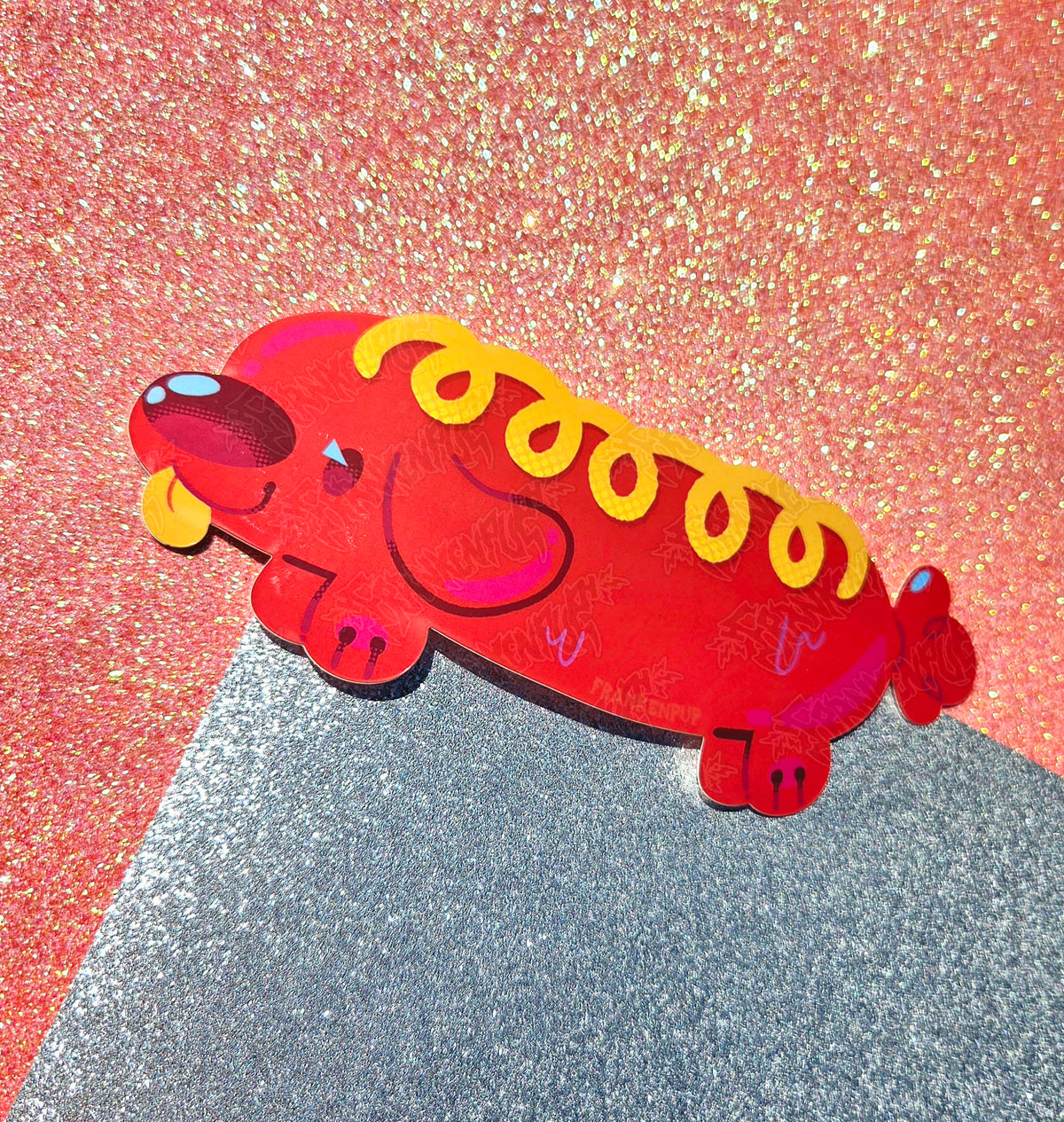 Hawt Dawg Bumper Sticker