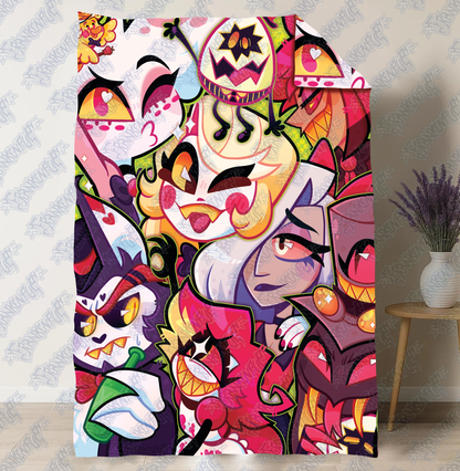 Hazbin Hotel & Helluva Boss Blankets