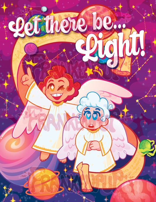 Good Omens Let There be Light Print